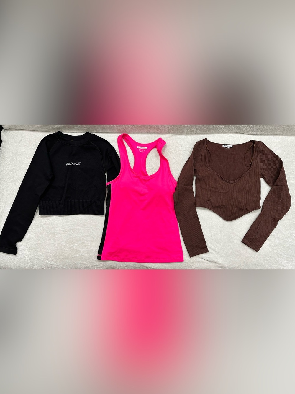 Lot Women Sport Clothes Tops Size M Zara, Forever Excellent Condition